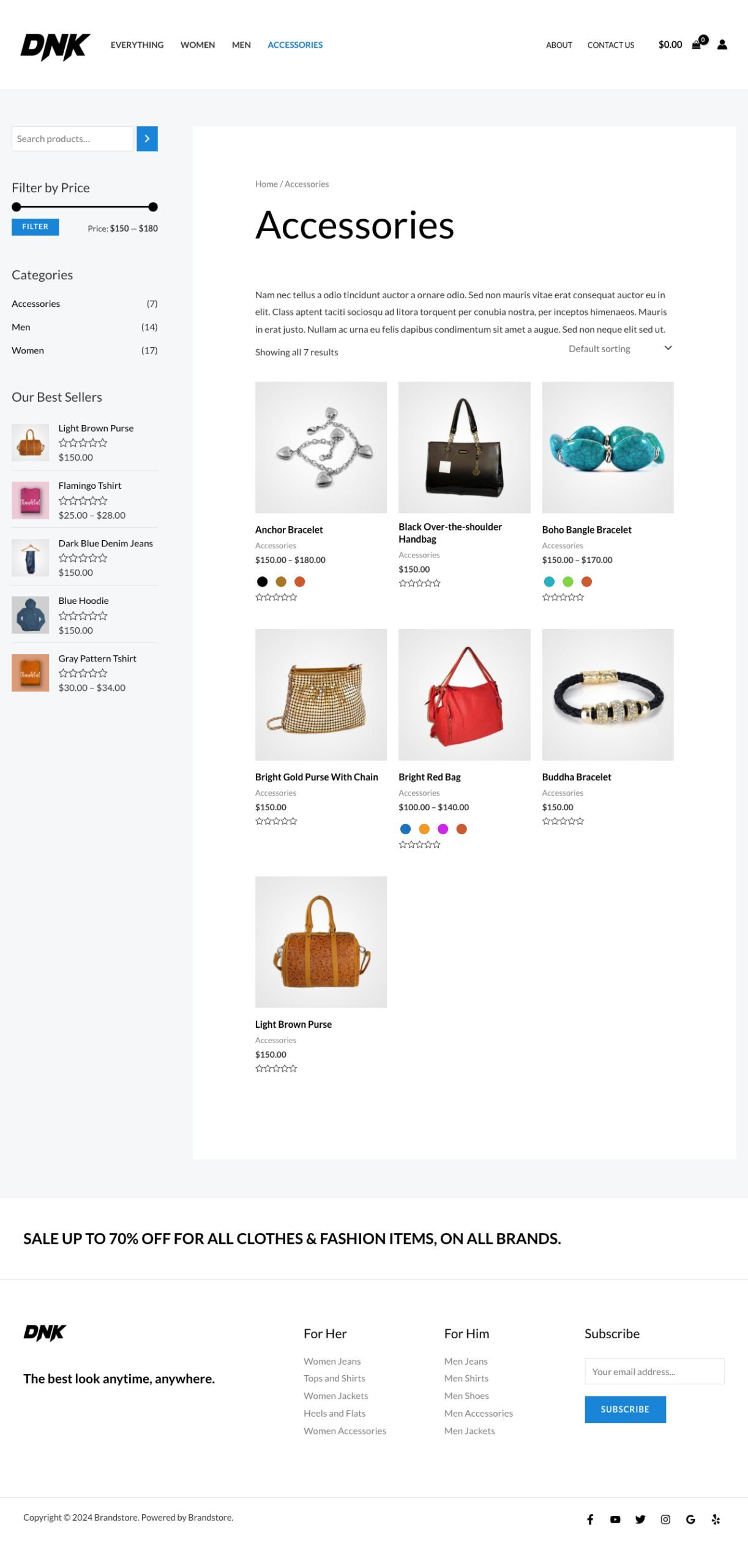 Brandstore Product Category Accessories