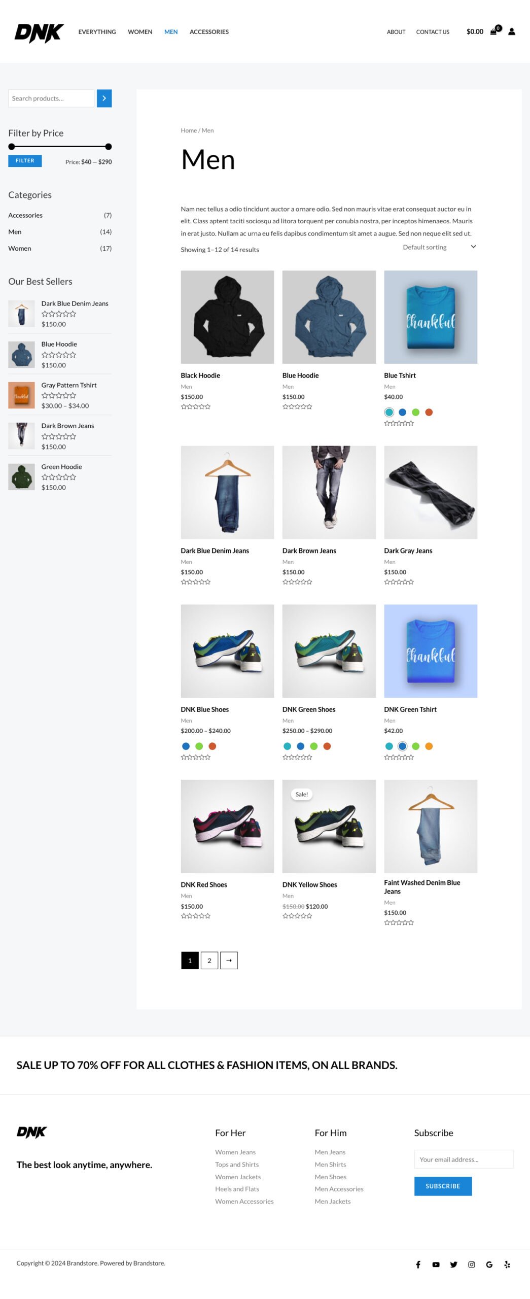 Brandstore Product Category Men