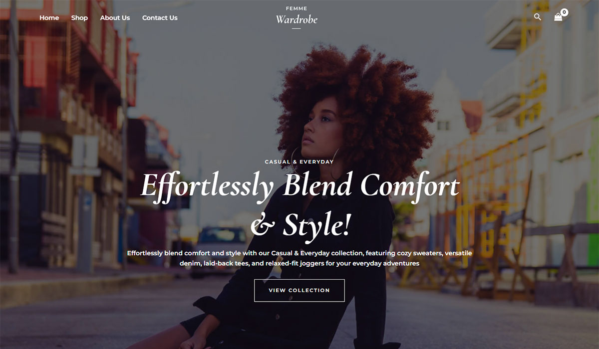 Clothing Store Femme