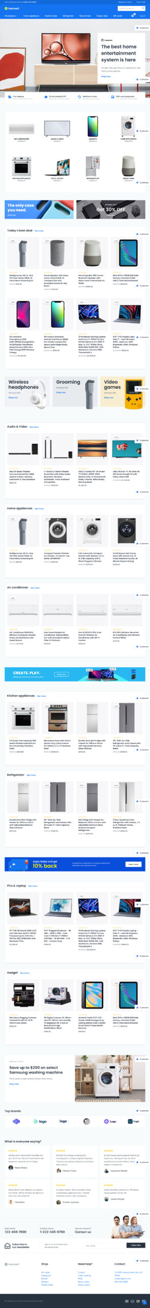 Electronic Store Home New