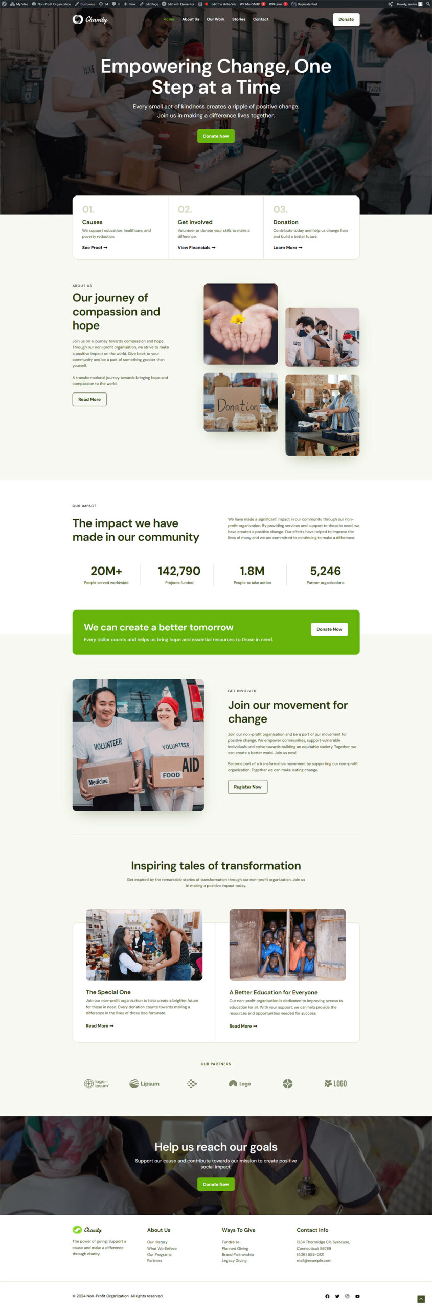 Non-Profit Organization Home