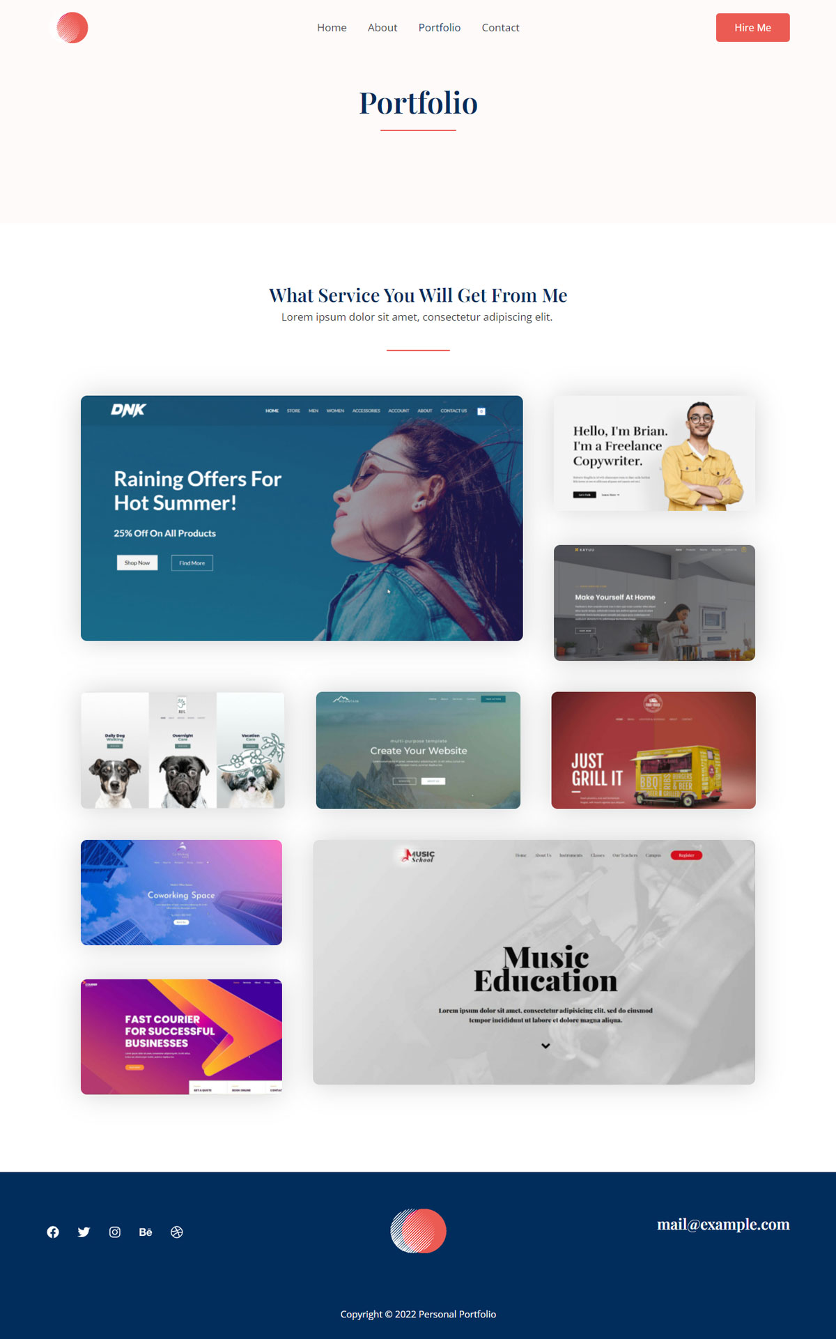 Personal Portfolio My Portfolio