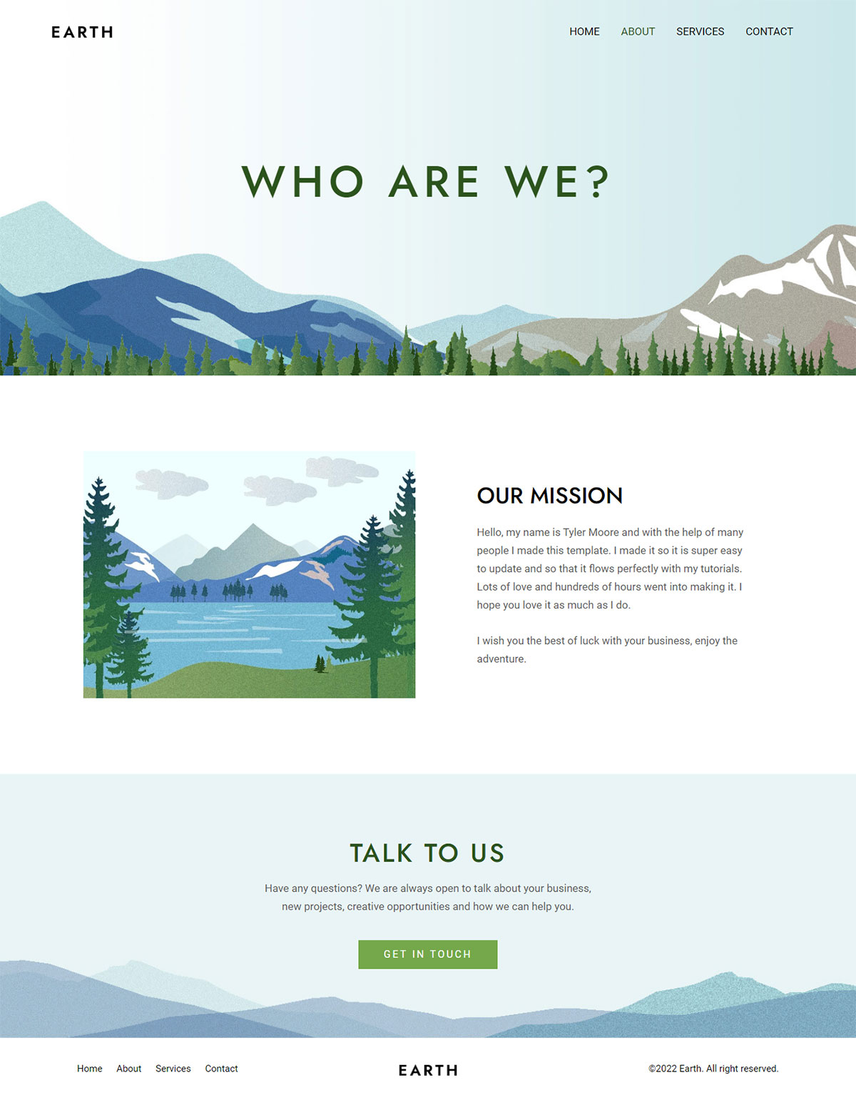 Planet Earth About Us