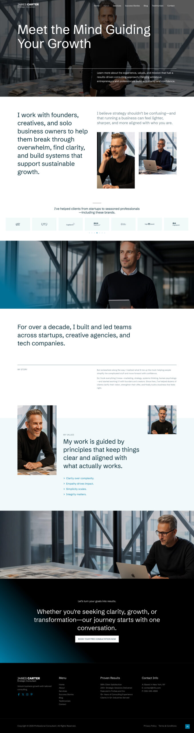 Professional Consultant About