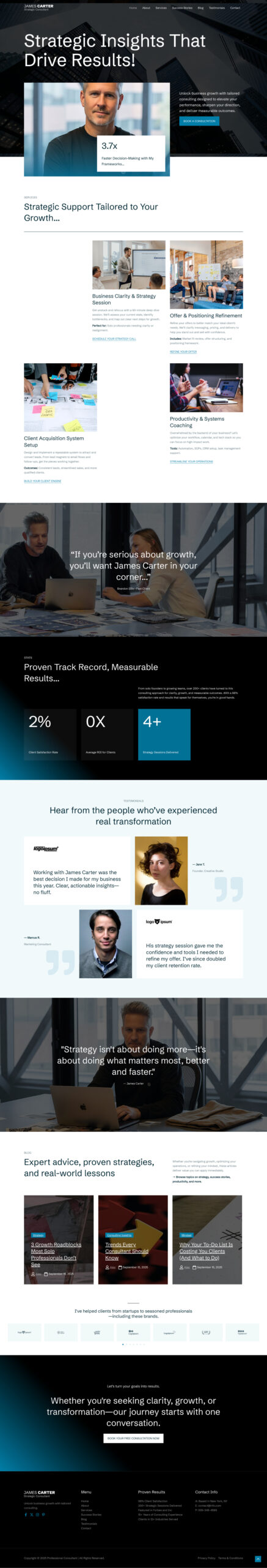 Professional Consultant Home