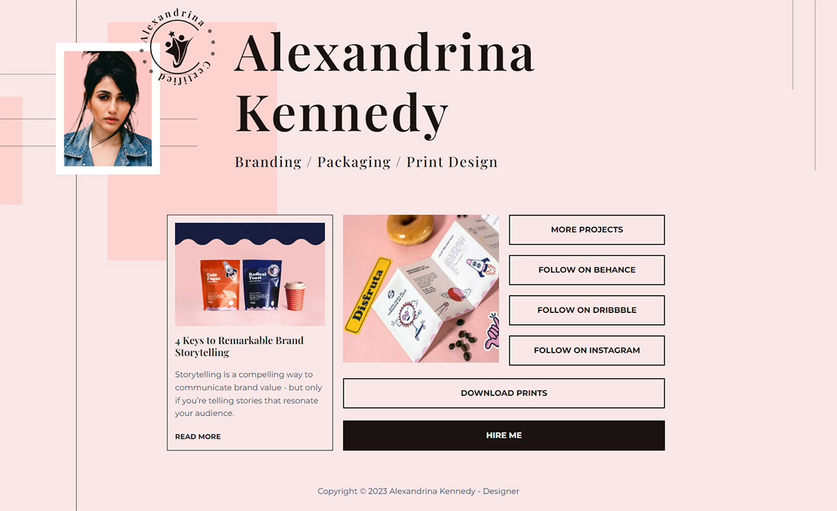 Alexandrina Kennedy Designer